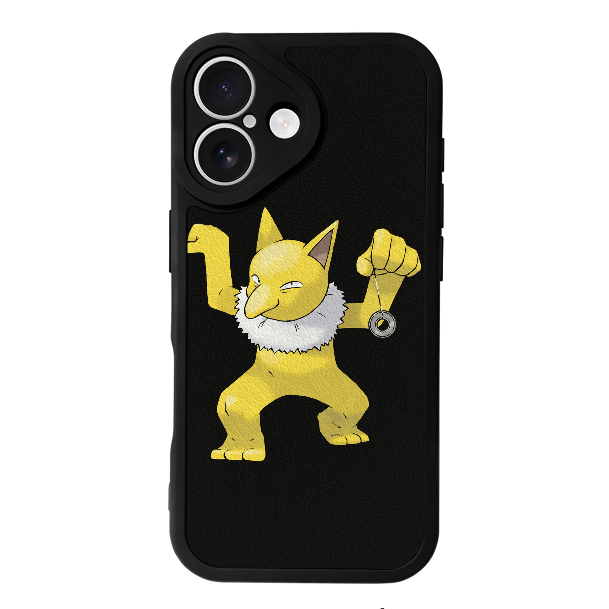 （画像用） ポケットモンスター Pokémon 【iPhone 16シリーズ対応】シリコンスマホケース（レザー調） 材質：シリコン